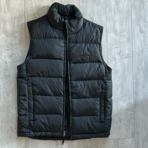 Eddie Bauer Premium down goose vest. Size medium. Black.